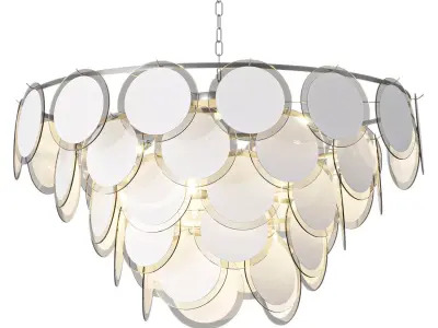 Bettina Murano Chandelier 3D model