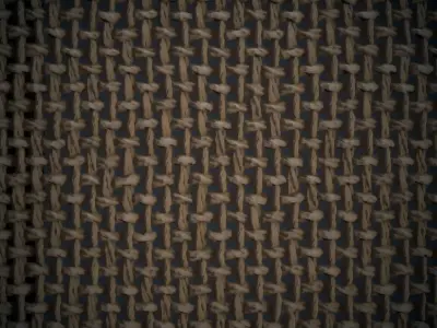 Fabric Burlap - Vol 09 -  Maps - SBsar Texture