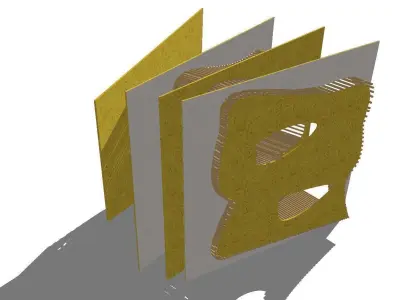 Creative Design-Holiday Cabin-02 3D model