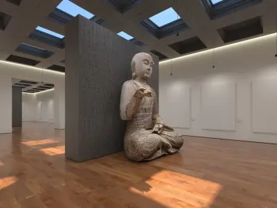 Art Gallery 006 3D model