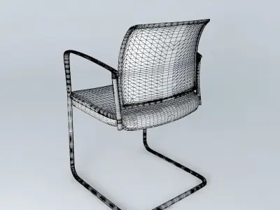 Modern armchair Free 3D model purchase