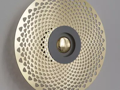 PLANCHET SCONCE Low-poly 3D model