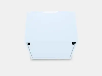 BESTA Shelf unit with door 42 Low-poly 3D model