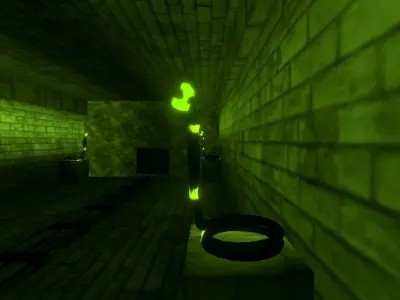 Cobra Torch Low-poly 3D model