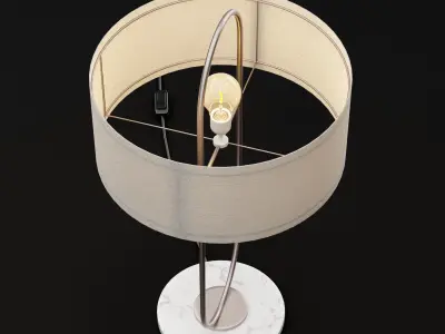 Modern table lamp  3D model
