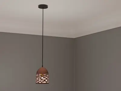 Pendant Ceiling Light P942 3D model