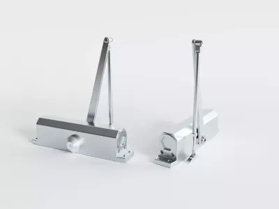 Door closer 3D model