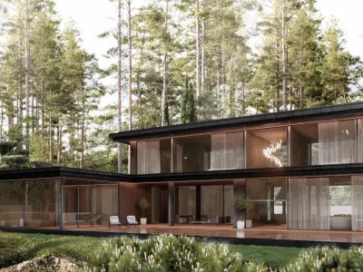 Country house 3D model 5