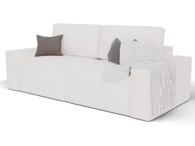 Modern 3 Seater Sofa 3D model purchase
