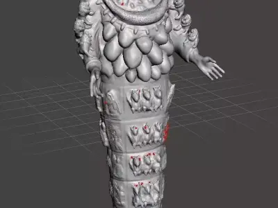 Diana Of Ephesus Statue Artemis 3D print model