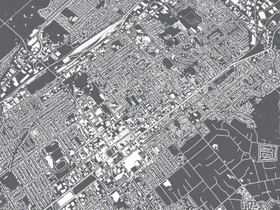 Cityscape Beer Sheva Israel  3D model