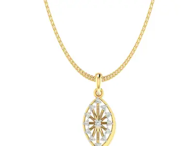 Ring Earrings Pendant Combo 3D print model