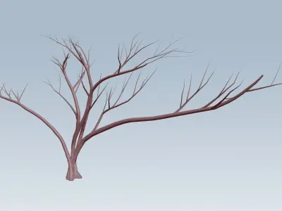 Tree of Steven Universe without leave 3D model