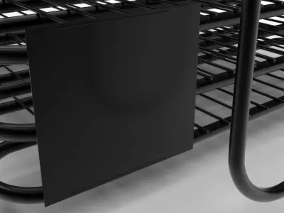 Refrigerator Condenser Coils 3D model