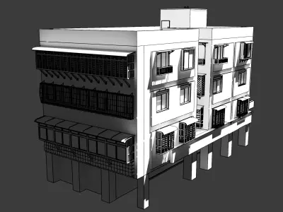 Old Apartment1 3D model