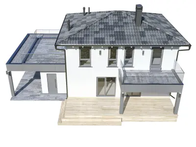 German house 2 3D model
