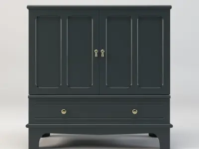 ikea cabinet Low-poly 3D model