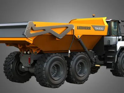 TA230  - PR756 Industrial Vehicles  2 in 1 3D Model Pack