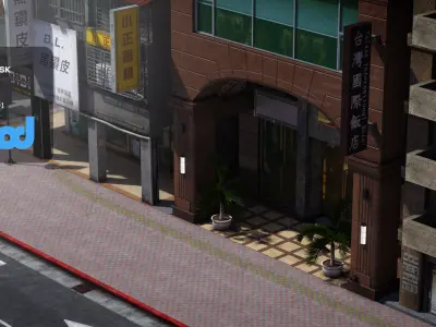 TW Linsen North Road 01 3D model