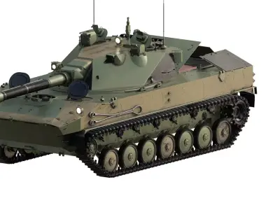 2S25 Sprut-SD 3D model