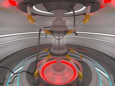 Sci Fi Room 3D model