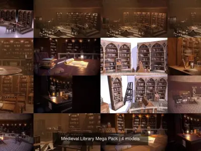 Medieval Library Mega Pack
