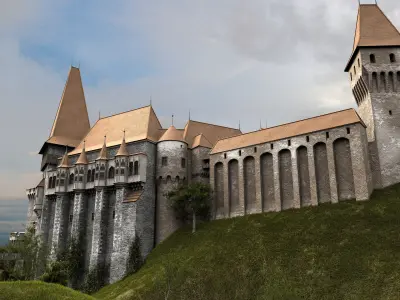 Corvin Castle 3D model
