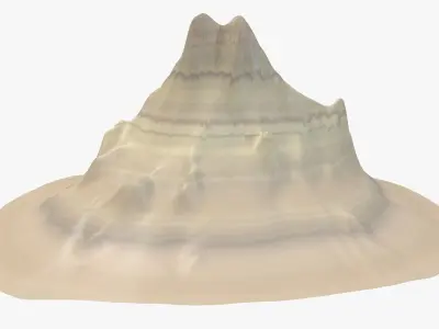 Mountain 3D model