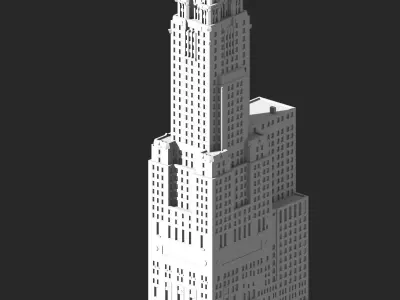 InterContinental Chicago 3D print model