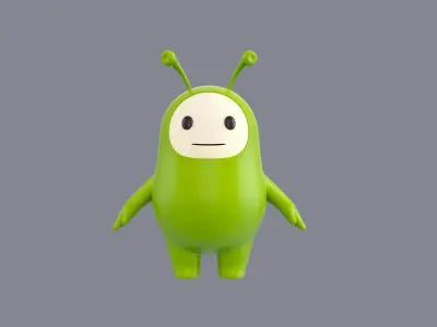 Mascot 002 3D model