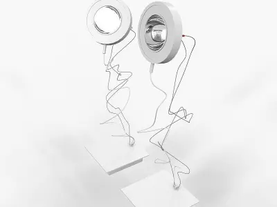 Light Molto Lluce Filo 3D model