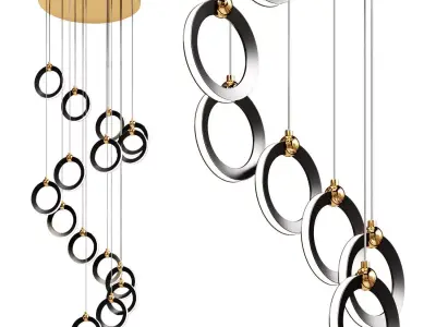 Chandelier DMA DM614 Lamp 3D model