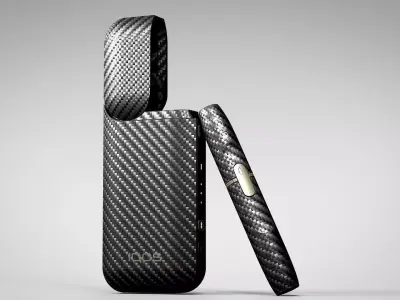 IQOS Weaving Black Grid PBR Low-poly 3D model