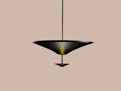 Modern Pendant Lights 2 - Ceiling Lights Low-poly 3D model