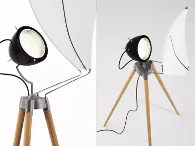 George Floor Lamp 3D model