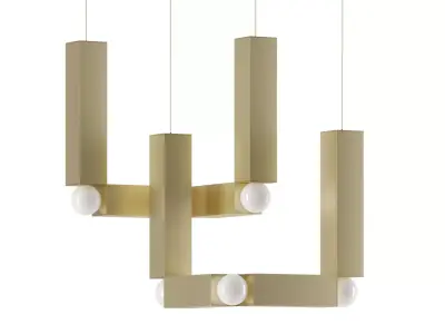 Vesper Duo lamp by Lee Broom 3D model