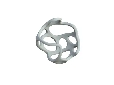 SciFi Cube Object No 18994 Low Poly Shape Texture