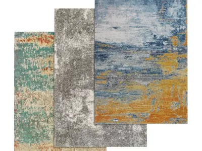 Rug Set 646 3D model