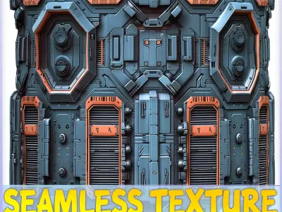 Sci-FI Seamless Texture Texture shop