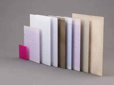 PAPER---Crumpled square piece of paper Low-poly 3D model