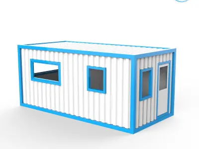 Container House 3D print model