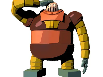 Boss Robot Boss Borot  3D print model