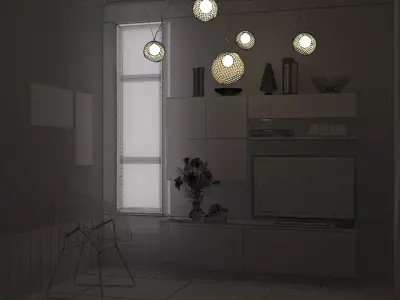 Home Plazma Units Plans Low-poly 3D model