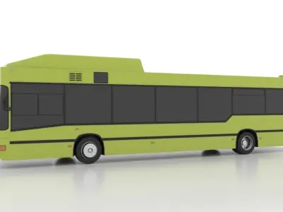 MAN A15 NL232 CNG Low Low-poly 3D model