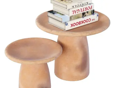 Jbel zucar side tables 3D model