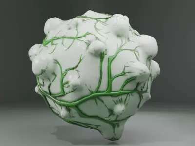 Alien Egg Animation 3D model