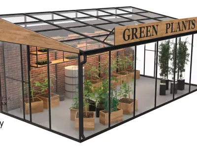 Greenhouse 3D model