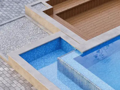 Pool 03 3D model