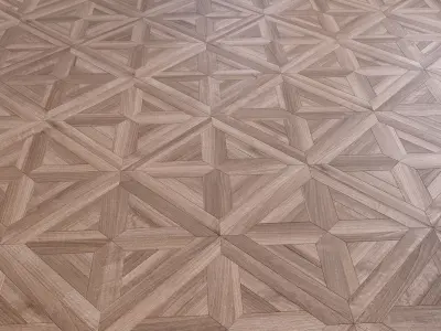 Parquet - Laminate - Wooden floor 4 in 1 Low-poly 3D model