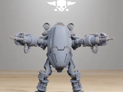 Scavenger Clankers 3D print model